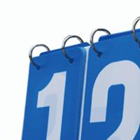 Tablero De Puntuación Tooyful De 3 Dígitos Para Mesa Multipropósito Contador De Puntuación Para Baloncesto Béisbol PVC - details 4