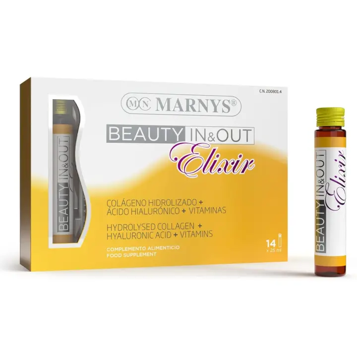 MARNYS® Marnys Beauty Elixir Colágeno Hidrolizado 14 Viales 25 Ml - 1