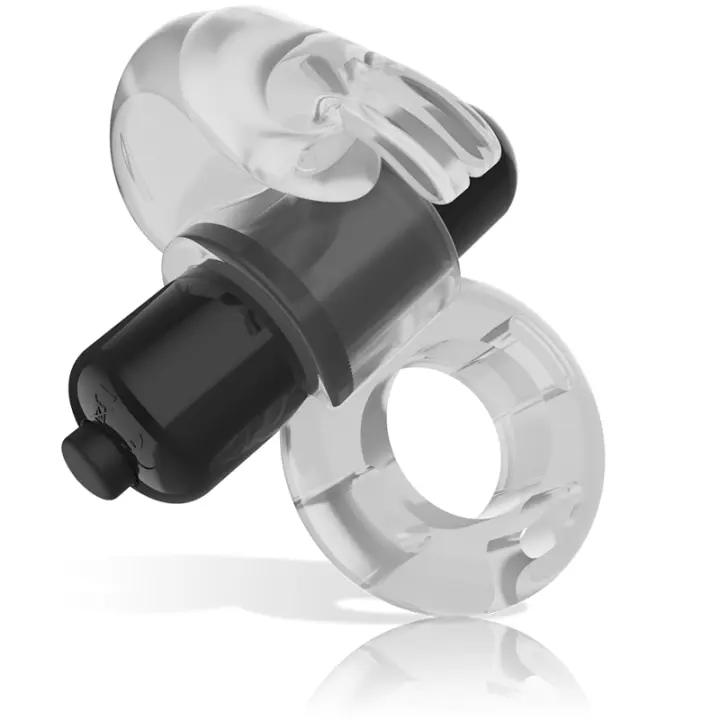 Anillo Vibrador Transparente Rabbit Ring by INTENSE - 1