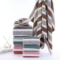 Toalla De Baño De Algodón Puro 100% Absorbente Alta Calidad Para Adultos Esp�adilla De Baño Para El Hogar Y Hoteles Tela Gruesa - details 1