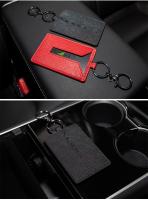 Porta Llaveros De Cuero PU Para Tesla Model 3 Y 2023 2022 Funda Protectora Completa Accesorios Para Llaves De Coche - details 4