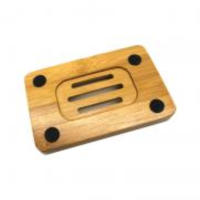 Caja De Jabón Natural En Bambú Soporte Para Desechables De Baño Tratamiento Anti-Moho Elegante Y Duradero Accesorio De Baño - details 4