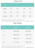 Leggings De Gimnasia Para Mujer Verano 2024 Cintura Alta Color Sólido Transpirables Para Ejercicio Yoga Correr Ciclismo - details 1