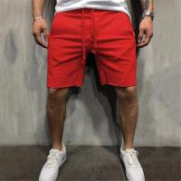 Shorts De Correr Para Hombre De Color Sólido Fitness Ropa Deportiva Casual Shorts De Verano De Pierna Larga Cierre Con Cordón - details 12