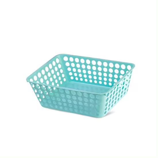 ECOPLAST Papelera de almacenamiento Modula Azul - 1