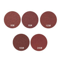 10Pcs Disco De Arena 100mm 60-240 Grit Papel De Hierro Para Herramientas Eléctricas Broca Y Mezclador Con Fondo De Enchufe Para Bricolaje En Madera - details 3
