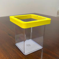 Caja De Cría De Peces Flotante En Acrílico Acuario Incubador De Hatching Accesorio Para Acuario Material Plástico - details 9