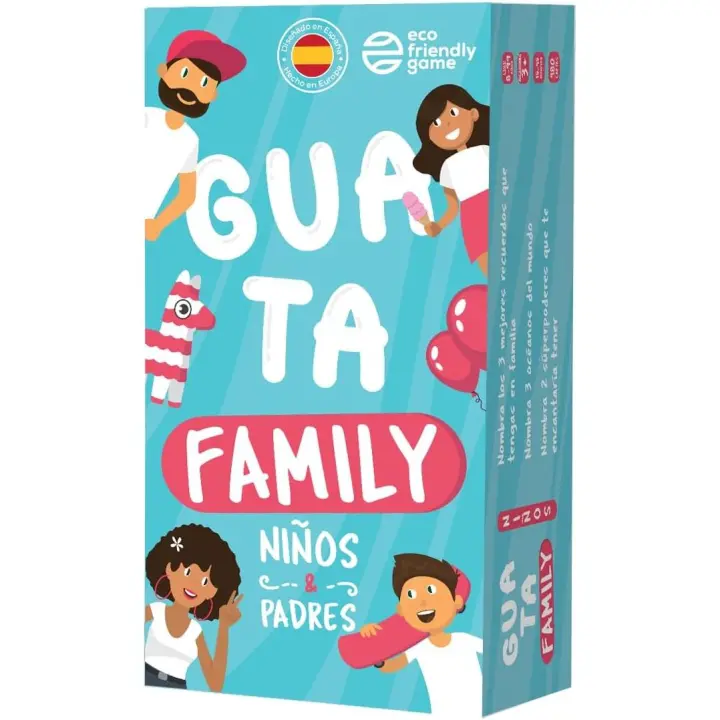 Asmodee Juegos de Mesa - GUATAFAMILY - Juego de Rapidez E Imaginación - Regalo Ideal Día de las Madres - 1