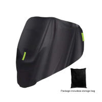 Cubierta Para Motocicleta Universal Protección Contra Polvo Y Enredaderas Impermeable De Otoño Primavera Verano Invierno 210D Seda Moto Cubierta M-XXXXL - details 4