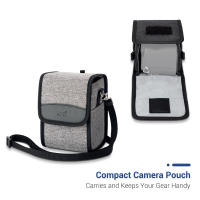 Estuche Para Cámara Sin Espejo JJC Para Sony A6700 A6600 A6500 A6400 A6300 A6100 A6000 ZV1F ZV-E10 Ricoh GR3 HDF GR IIIx GRIII - Bolsa De Viaje Ajustable Y Resistente Al Agua - details 0