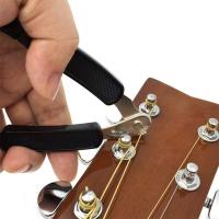 Herramienta De Reparación De Guitarra 3 En 1 Negro Afinador De Cuerdas Cortador De Cuerdas Y Retirador De Pines Del Puente - details 6