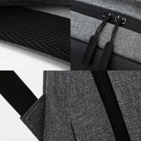 Mochila Multifuncional con Conexión Lateral para Cargador y Teléfono Diseño Empresarial Sencillo Dimensiones 41x29x12cm Mochila de Negocios Elegante y Práctica para Viajes y Uso Diario - details 6