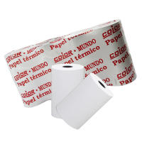 000-002 Rollos de papel térmico 80X50mm, papel para tickets de Datáfonos, Cajas Registradoras y TPV. - details 1