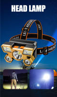 Linterna Frontal LED Recargable Potente Para Pesca Camping Caza Y Senderismo Nitecore Torcha De Mano Con Lente De Cabeza - details 0