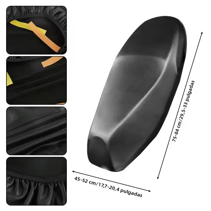 Cojín De Silla Universal De Comodidad Premium Para Motocicleta Y Coche Anti Hémorroides No Eslipiente Esponja Ortopédica Forma De Coccyx - 1