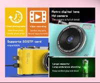 Cámara Digital Para Niños 2.4" Recargable Autofocus Vlog Cámara Compacta Para Principiantes Fotografía Selfie Con Pantalla LCD - details 2