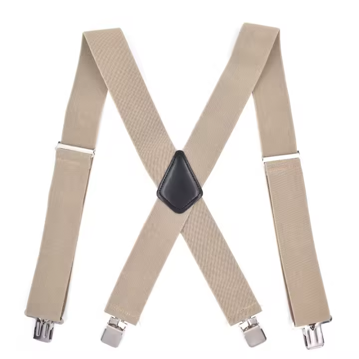 Las Ligas Unisex X-Espalda Con Tirantes Ajustables Anchas Clip Recto Chica Chico - 1