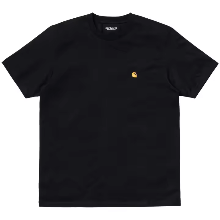 Camisetas marca Carhartt modelo I026391.00F.Xx.03 para hombre en color negro - 1