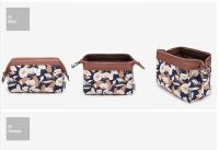 Women's makeup bag flamingo travel essentials toiletry storage bag portable Cosmetic Bag large capacity organizer storage bag - details 2