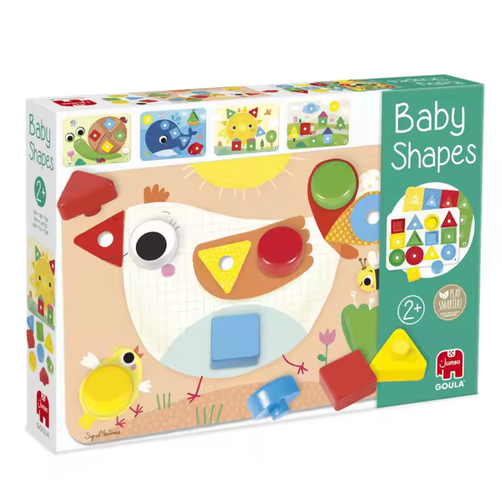 Puzzle Baby Shapes. Aprende las formas y los colores encajando.Goula (Diset 59456) - 1