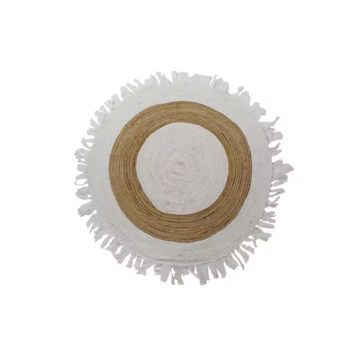 ALFOMBRA ALGODON JUTE 140X140X1 2100 GSM FLECOS TX187577 - 1