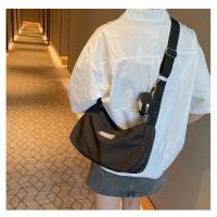 Bolso Bandolera De Gran Capacidad Estilo Coreano Otoño/Invierno Moda Casual Versátil Ligero De Oxford Para Mujer - details 15