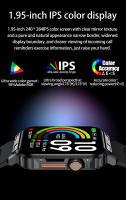 Reloj Inteligente EIGIIS L81A 1.95 Pulgadas Para Hombres Modos Deportivos 100+ Llamada Bluetooth Tarde Cardíaca Y Análisis De Sueño IP68 Impermeable Para Android IOS - details 2