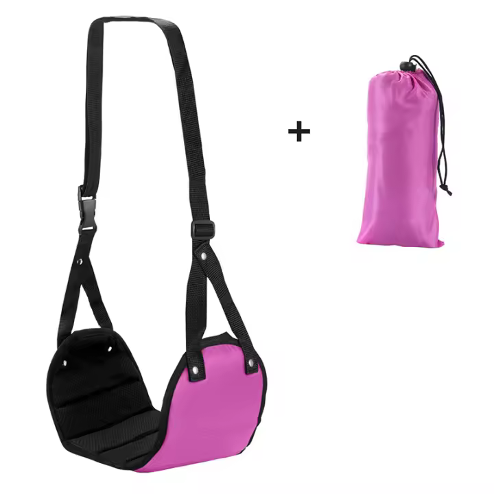 Portátil Soporte Ajustable Para Pies Hamaca Para Viaje En Avión Viaje En Autobús Tren Oficina Accesorios Para Descanso De Piernas Y Pies - 1