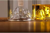 Vaso De Whiskey Montaña Japonés 3D Vintage Vino De Glaciar Vaso De Vodka Eco-amigable Material De Vidrio Caja De Regalo De Madera - details 13