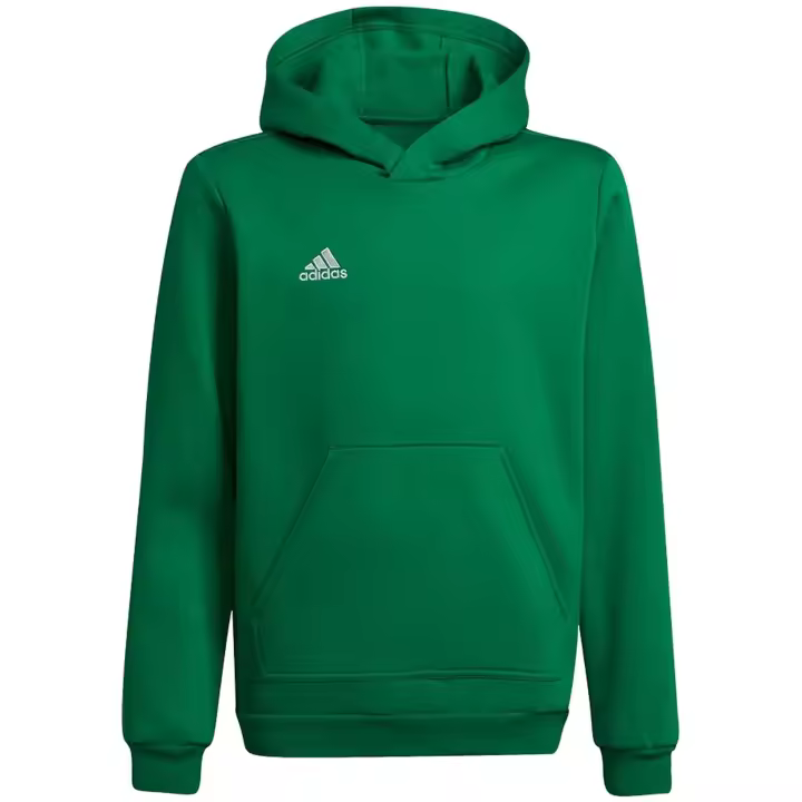 Sudadera con Capucha Adidas Entrada 22 para niños unisex en color verde - 1