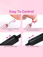 Set De Taladro Eléctrico Para Uñas Con Bits Y Anillo De Limpieza USB Portátil Máquina De Uñas Para Salon Y Uso Doméstico - details 2