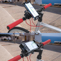 Soporte De Tableta Para Manillar De Motocicleta Bicicleta Scooter Clip Para Teléfono Compatible Con iPad 12.9 S8 S7 Fe Mas - details 8