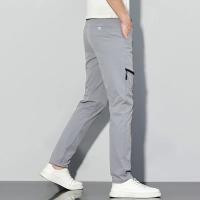 Pantalones Deportivos Casuales Para Hombre Verano 2023 Pantalones Rectos Delgados Cómodos Secado Rápido Adecuados Para Negocios Y Exterior - details 17