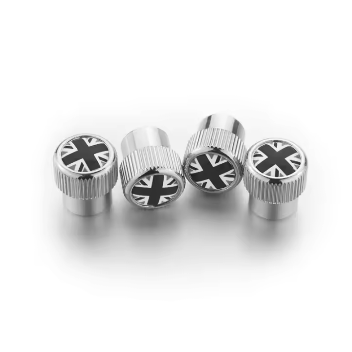 4Pcs Tapas De Válvula De Neumático Para Coche Cubiertas De Polvo Para Mini Cooper Countryman F56 R55 R56 R60 F55 F60 Accesorios Automotrices - 1