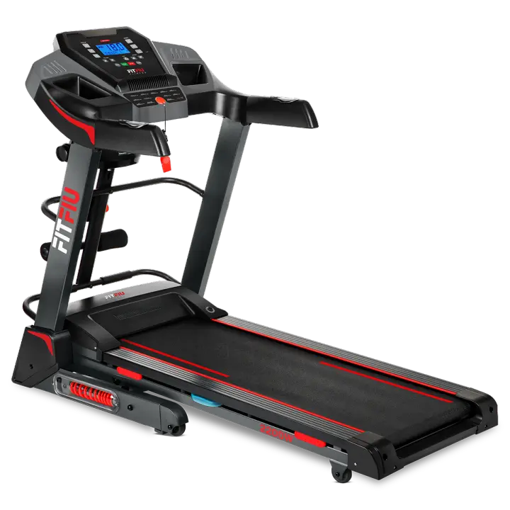 FITFIU Fitness MC-500 - Cinta de Correr Plegable con Inclinación Automática, Pulsómetro, Bluetooth, Speakers y Conexión APP (Kinomap, Spax, Zwift), Treadmill con Ventilador, para el Hogar/ Oficina - 1