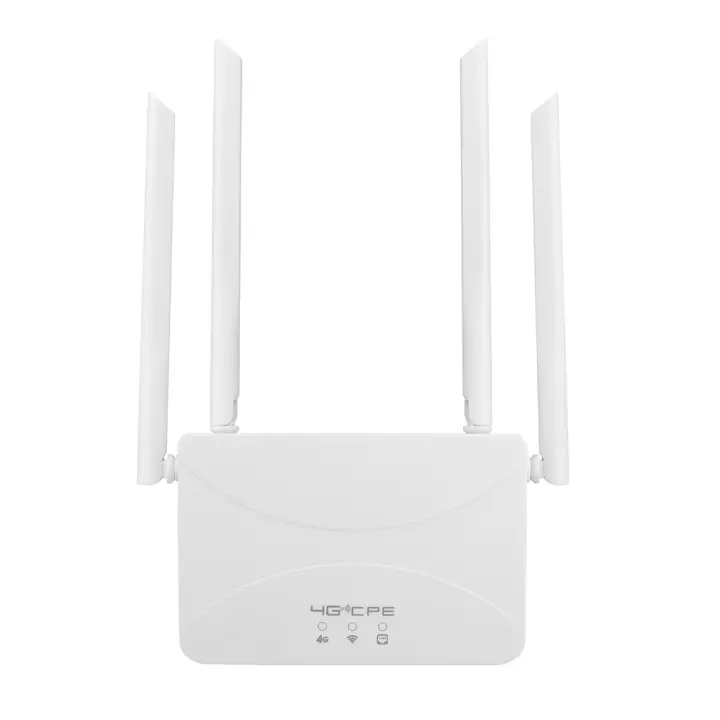 4G LTE WIFI Router 150Mbps 4 External Antennas Power Signal Booster Hotspot Smoother Wired Connection Intelligent Micro SIM Card - 1