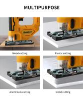 Sábanas Curvas Eléctricas Portátiles Dewalt 2700RPM Motor Brushless Para Batería 20V Herramienta De Trabajar En Madera Ajustable - details 2