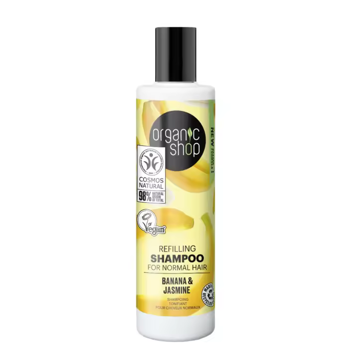 ORGANIC SHOP BANANA REFILLIN CHAMPU CABELLO NORMAL 280ML - 1