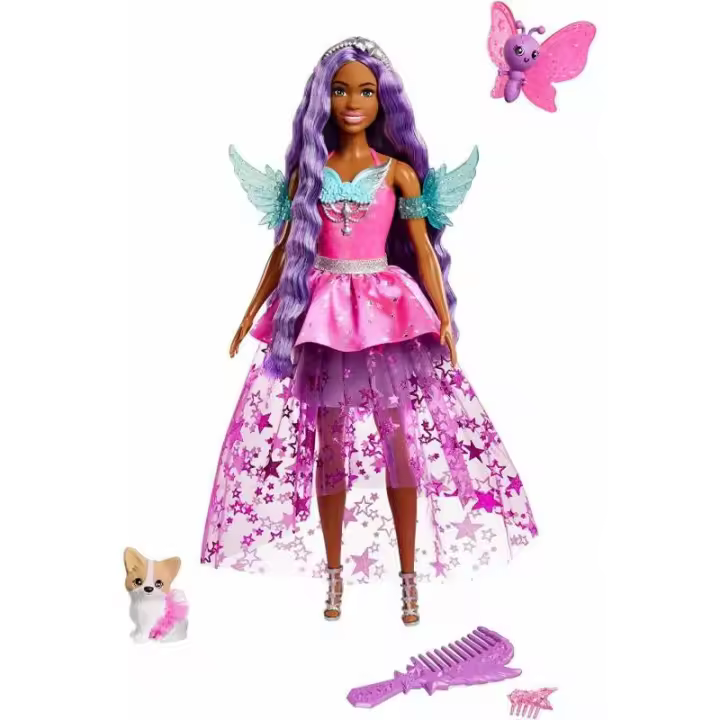 BARBIE UN TOQUE DE MAGIA BROOKLYN MUÑECA AFROAMERICANA DE MATTEL - 1