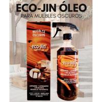 ECO-JIN ÓLEO 750ML Madera Oscura, ECO JIN OLEO Tipo Aceite Teka. Reparador, Limpiador, Restaurador, Abrillantador. Aceites Minerales Naturales que restauran, abrillantan y cuidan en profundidad todos tus muebles de madera. ECOJIN OLEO - details 0