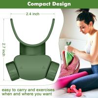 Dispositivo de ejercicio respiratorio, dispositivo de entrenamiento respiratorio guiado portátil compacto, muy adecuado para deportes, espectáculos, cantantes, excursionistas, yoga, escaladores - details 1