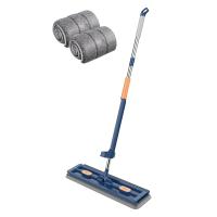 Juego De Mopa De Piso Con Cesta Ampliada Automática Para Limpieza Doméstica Mopa Larga De Microfibra Ecológica Y Sujeción Cuatro Lados - details 12