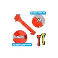 1 Kit Emergence Coche with 2 Silbate, Martillo de Emergencia, para Romper La Ventana, Cortar El Cinturón 2 PCs Martillo Rompe Cristales Coche y Cortador de Cinturón de Seguridad, 2EN - details 3