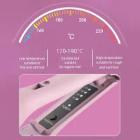 Mini Rizador De Rizos Multifuncional Con Ion Negativo Ajustable Y Calefacción Rápida Para Pelo Seco Y Húmedo Temperatura Máxima 210 °C Potencia 40W-59W - details 2