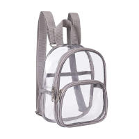 Mochila De Viaje Transparente PVC Impermeable Para Niños Con Hombro Y Estuche De Deporte Aprobado Para Campo Mini Mochila Escolar Con Correa - details 13