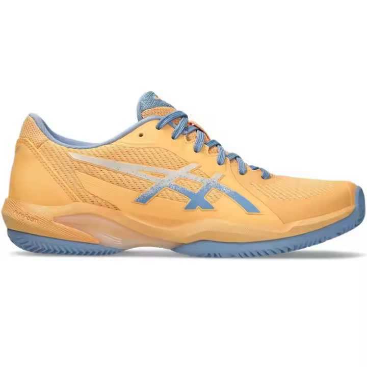 Zapatillas Asics Solution Swift FF 2 Padel Naranja Crema Mujer - 1