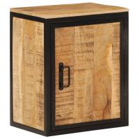 vidaXL Mueble de baño madera maciza de mango y hierro 40x30x50 cm - details 7