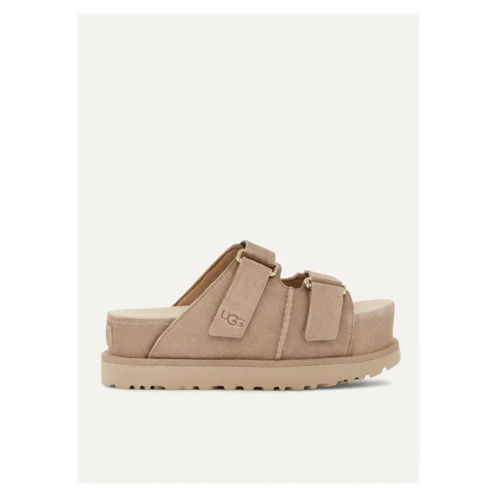 Sandalia Ugg Goldenstar Hi Slide beige - 1