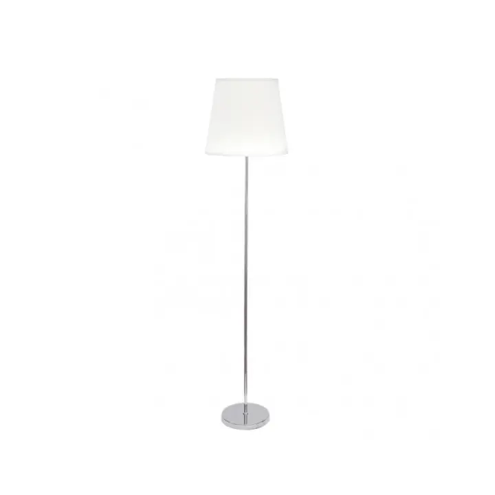 Fabrilamp - Pie Salon Maldivas 1xe27 Cromo/blanco Regx40x40 Cm - 1