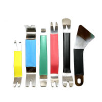 Kit De Herramientas Para Quitar Clip De Puerta Y Aluminio De Automóvil Herramienta De Pry Para Desmontaje De Interiores De Coches Instalador De Radio Y Audio - details 0